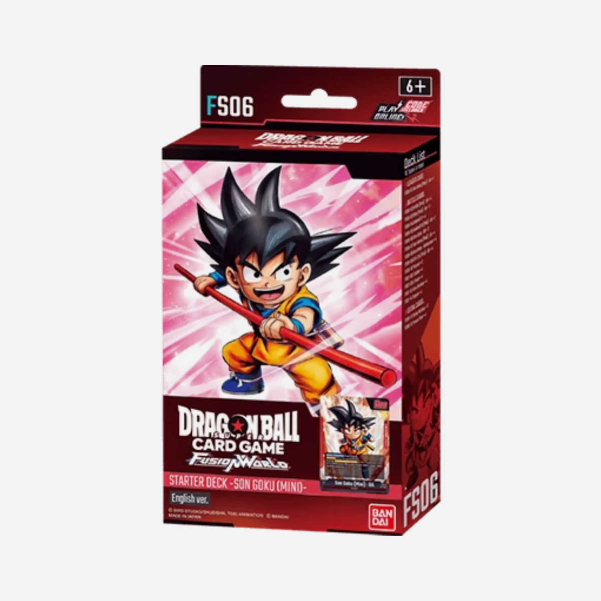 Dragon Ball Super TCG - Fusion World - Starter Deck - Son Goku Mini (FS06)
