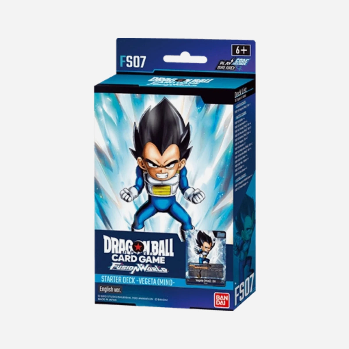 Dragon Ball Super TCG - Fusion World - Starter Deck - Vegeta Mini (FS07)