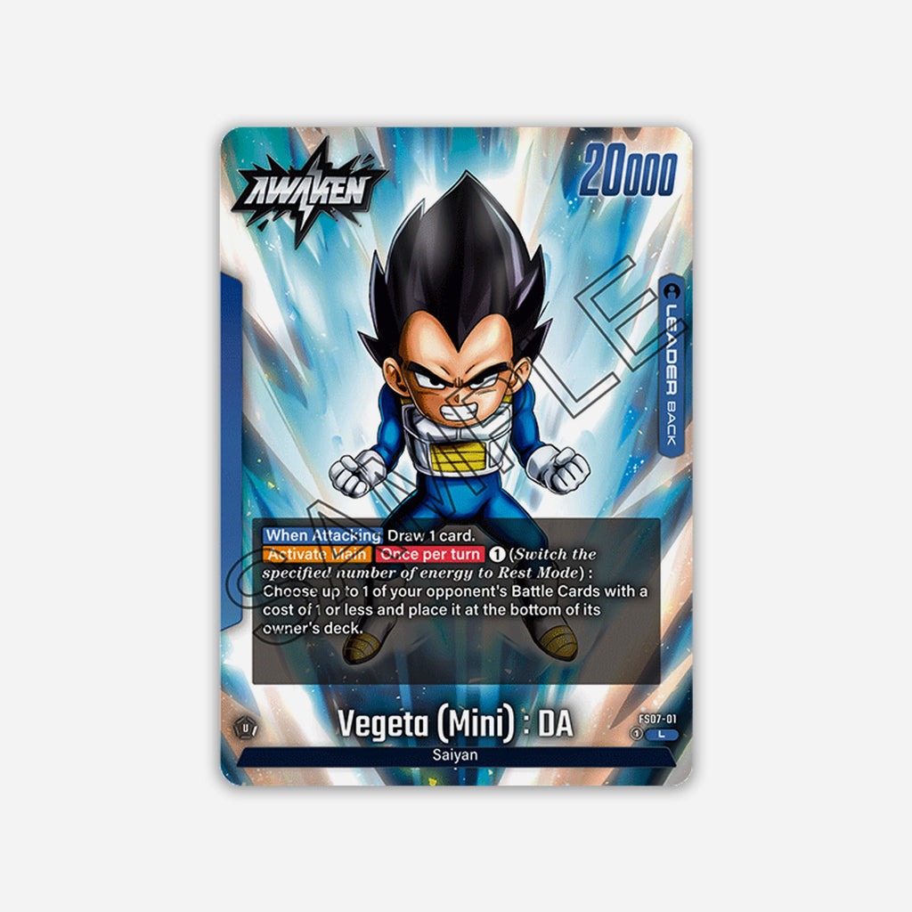 Dragon Ball Super TCG - Fusion World - Starter Deck - Vegeta Mini (FS07)