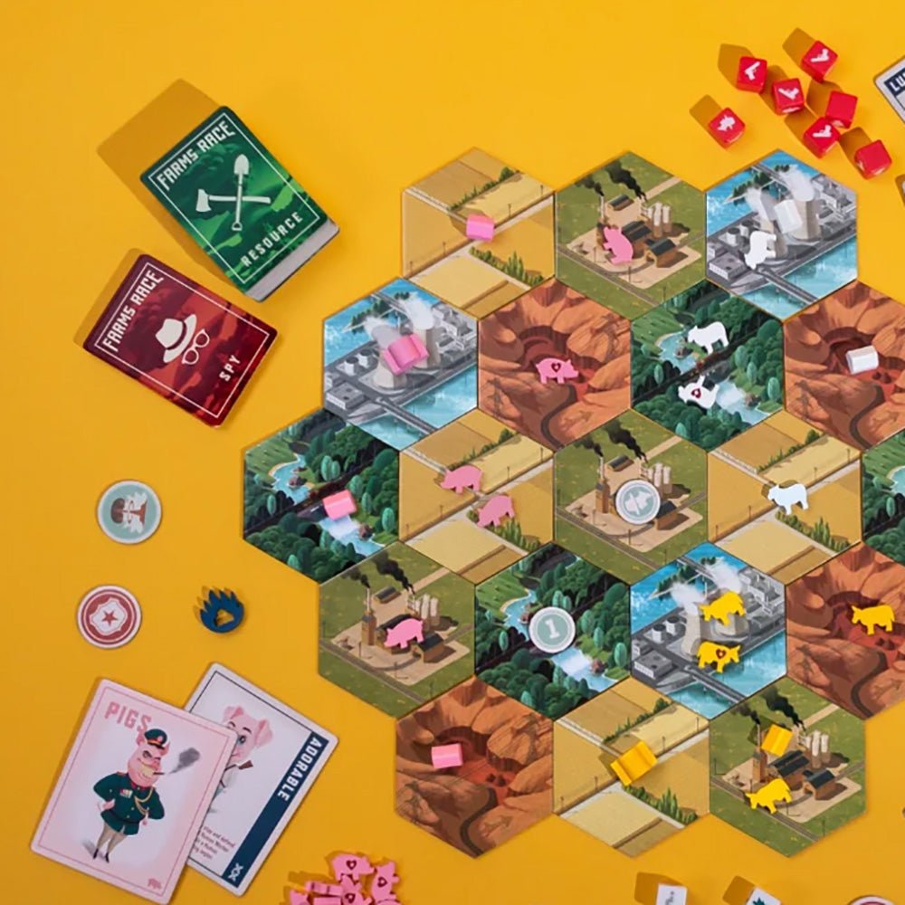 Farms Race Board Game - Made In Camelot