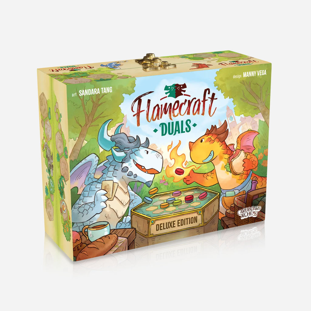 Flamecraft Duals Board Game Made In Camelot