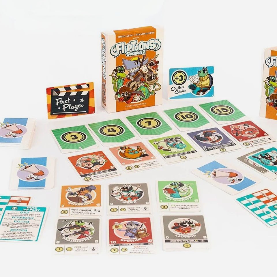 FlipToons: Season 2 Board Game