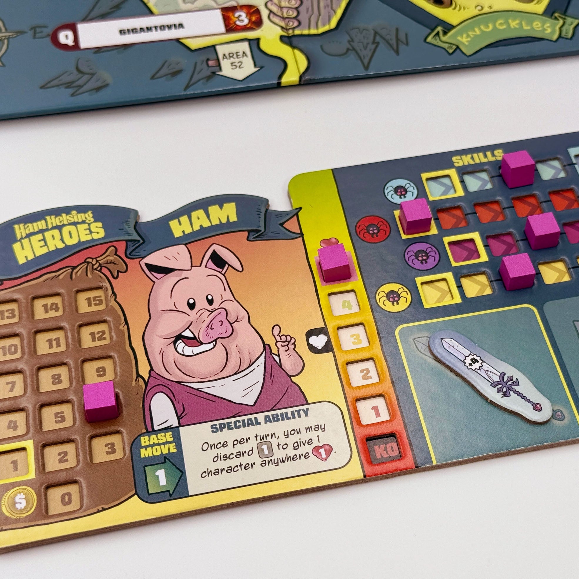 Ham Helsing Board Game - Made In Camelot