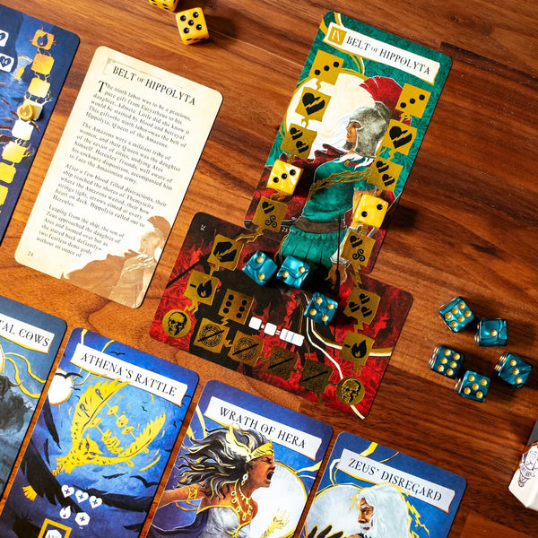 Hercules and the 12 Labors Board Game