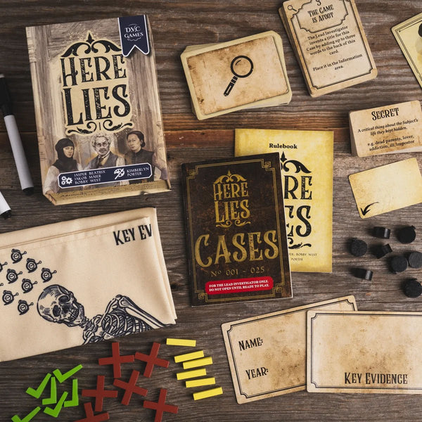 Here Lies Card Game - Made In Camelot