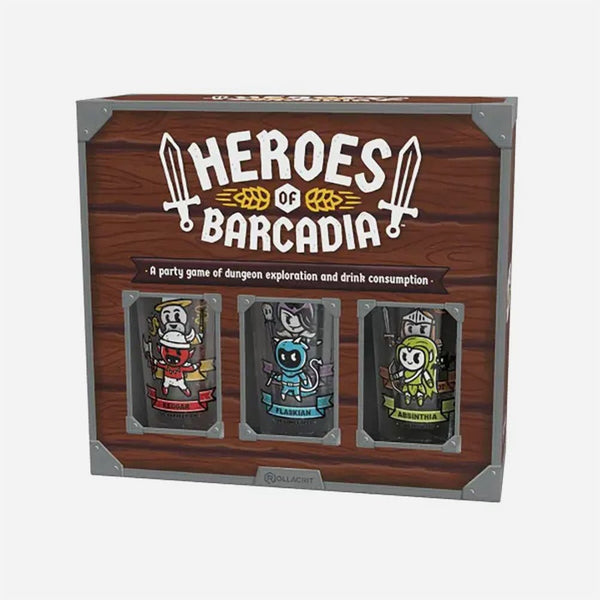 Heroes of Barcadia Board Game - Made In Camelot