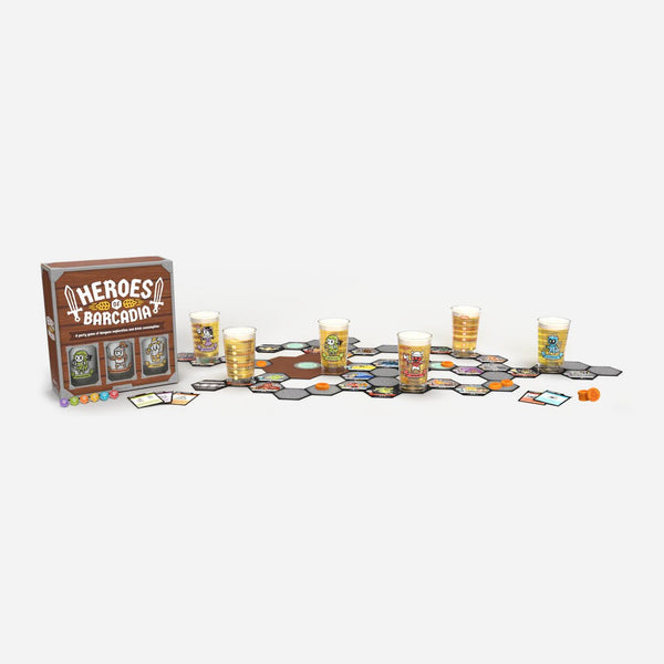 Heroes of Barcadia Board Game - Made In Camelot
