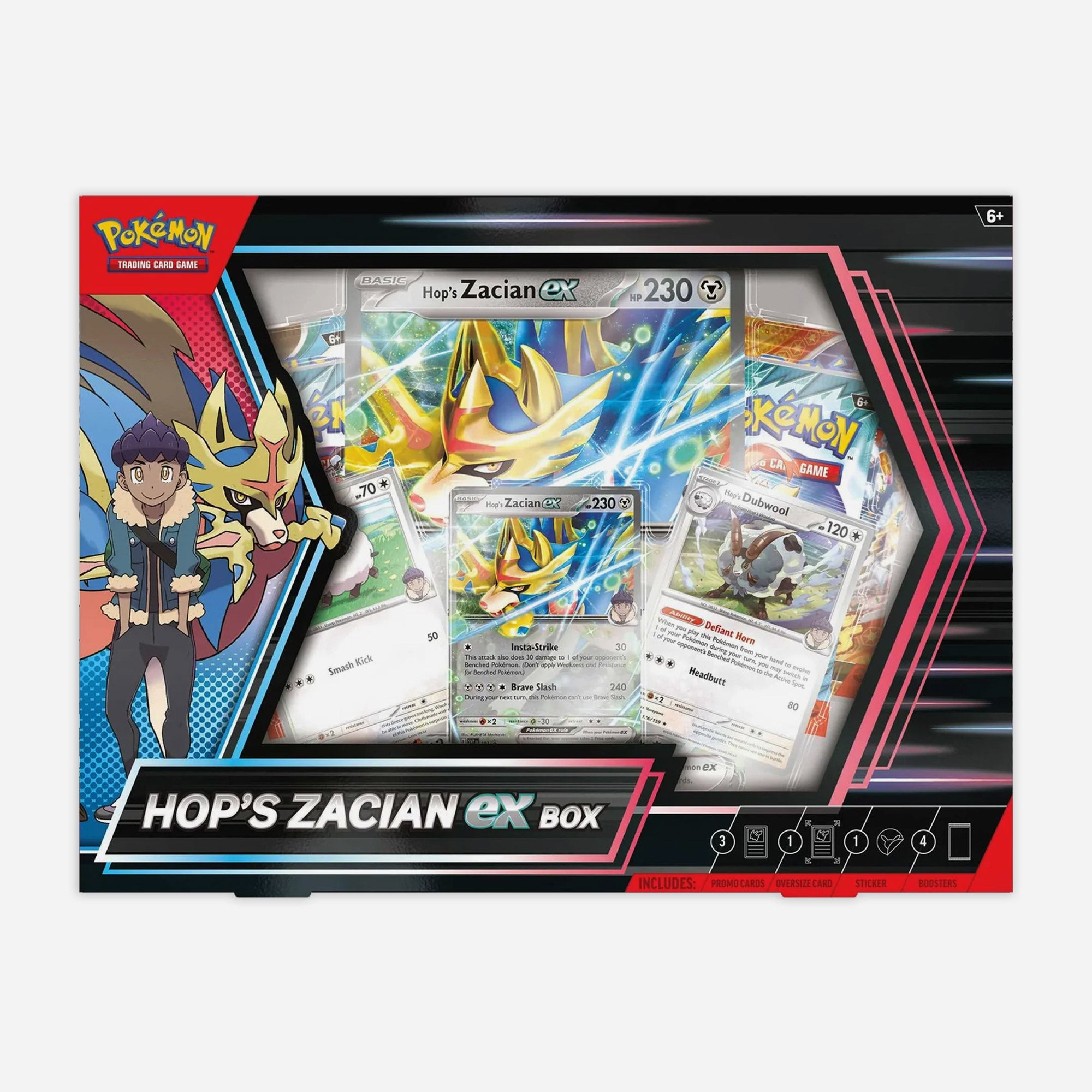 Pokemon TCG - Scarlet & Violet - Hop's Zacian Ex Collection Box