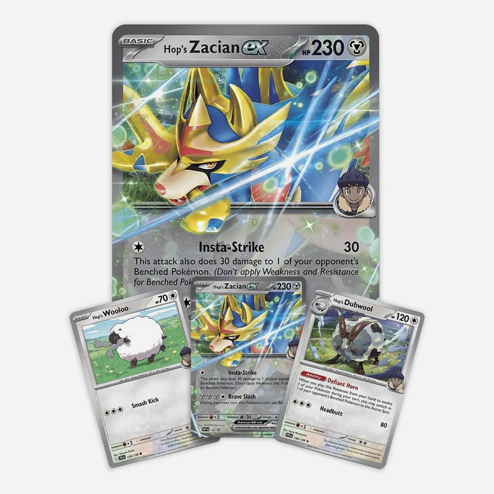 Pokemon TCG - Scarlet & Violet - Hop's Zacian Ex Collection Box