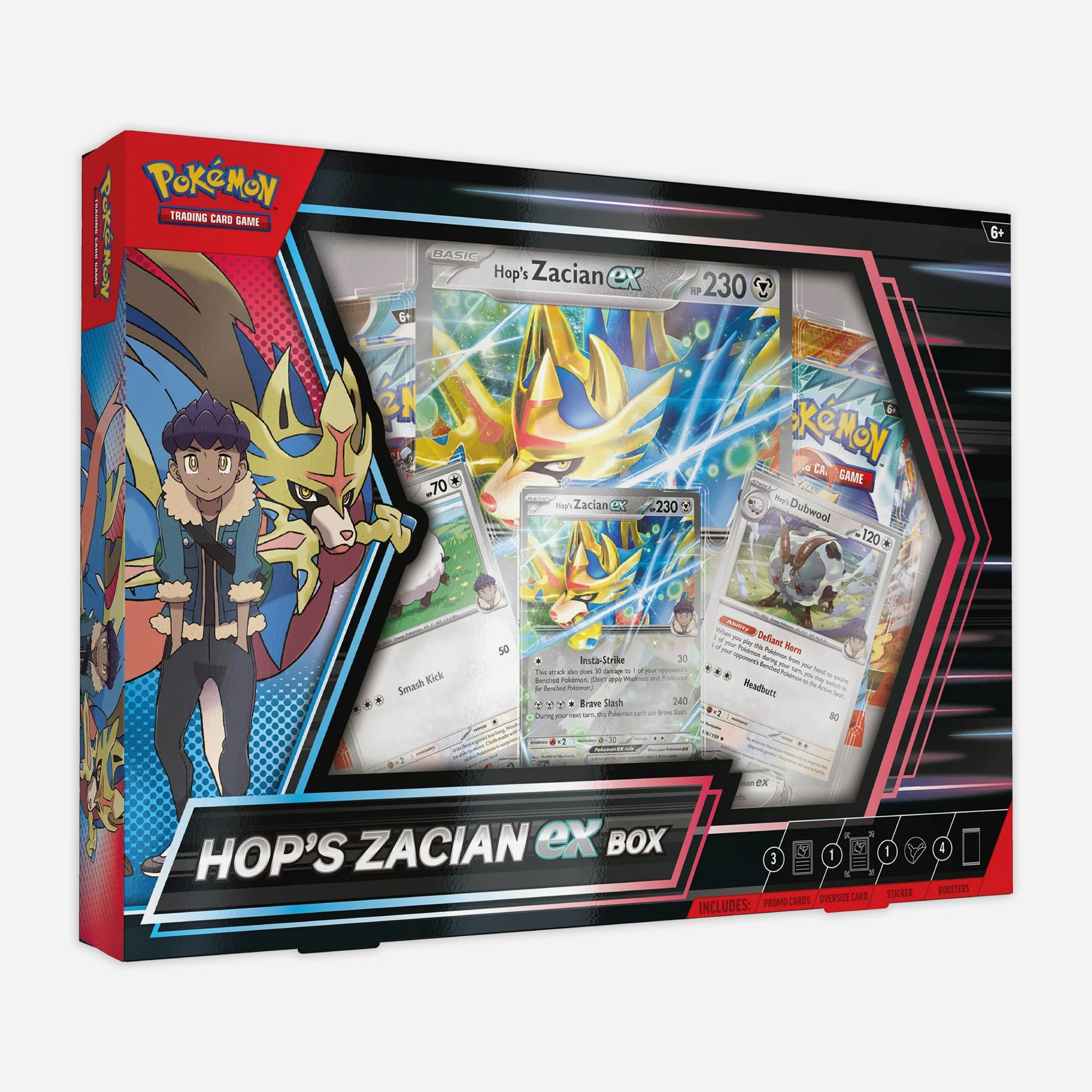 Pokemon TCG - Scarlet & Violet - Hop's Zacian Ex Collection Box