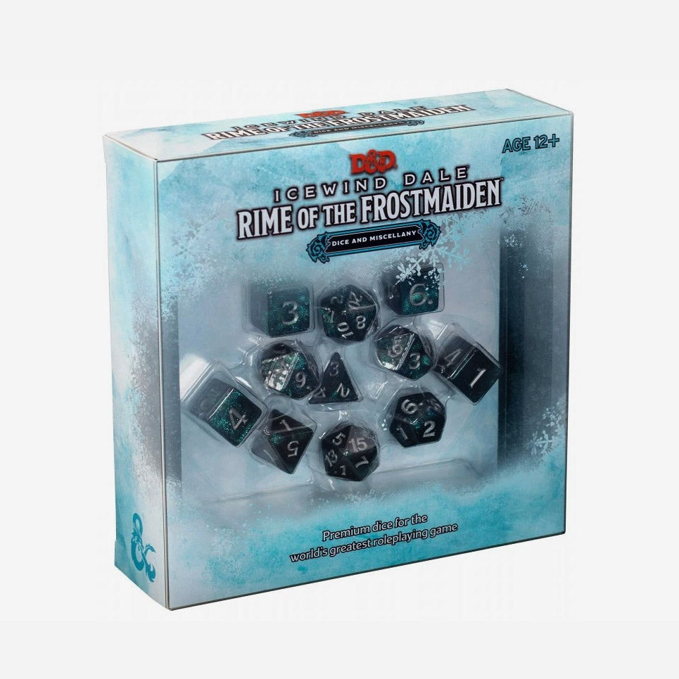 Icewind Dale Frostmaiden D&D Dice Set