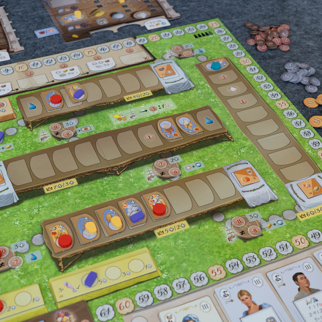 La Pâtisserie Rococo Board Game Made In Camelot
