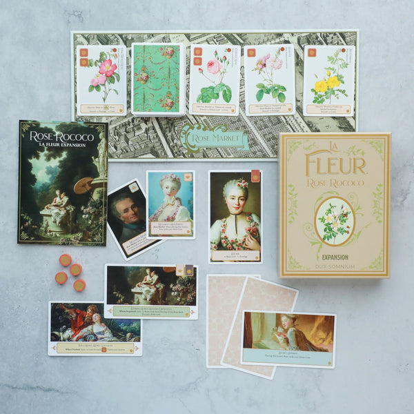 La Fleur: Rose Rococo Board Game - Made In Camelot
