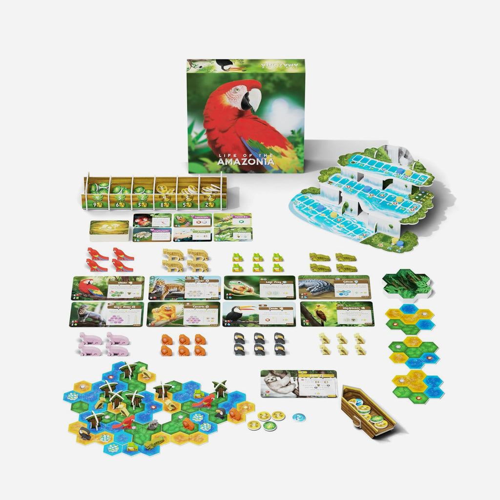 Life of the Amazonia Board Game - Made In Camelot