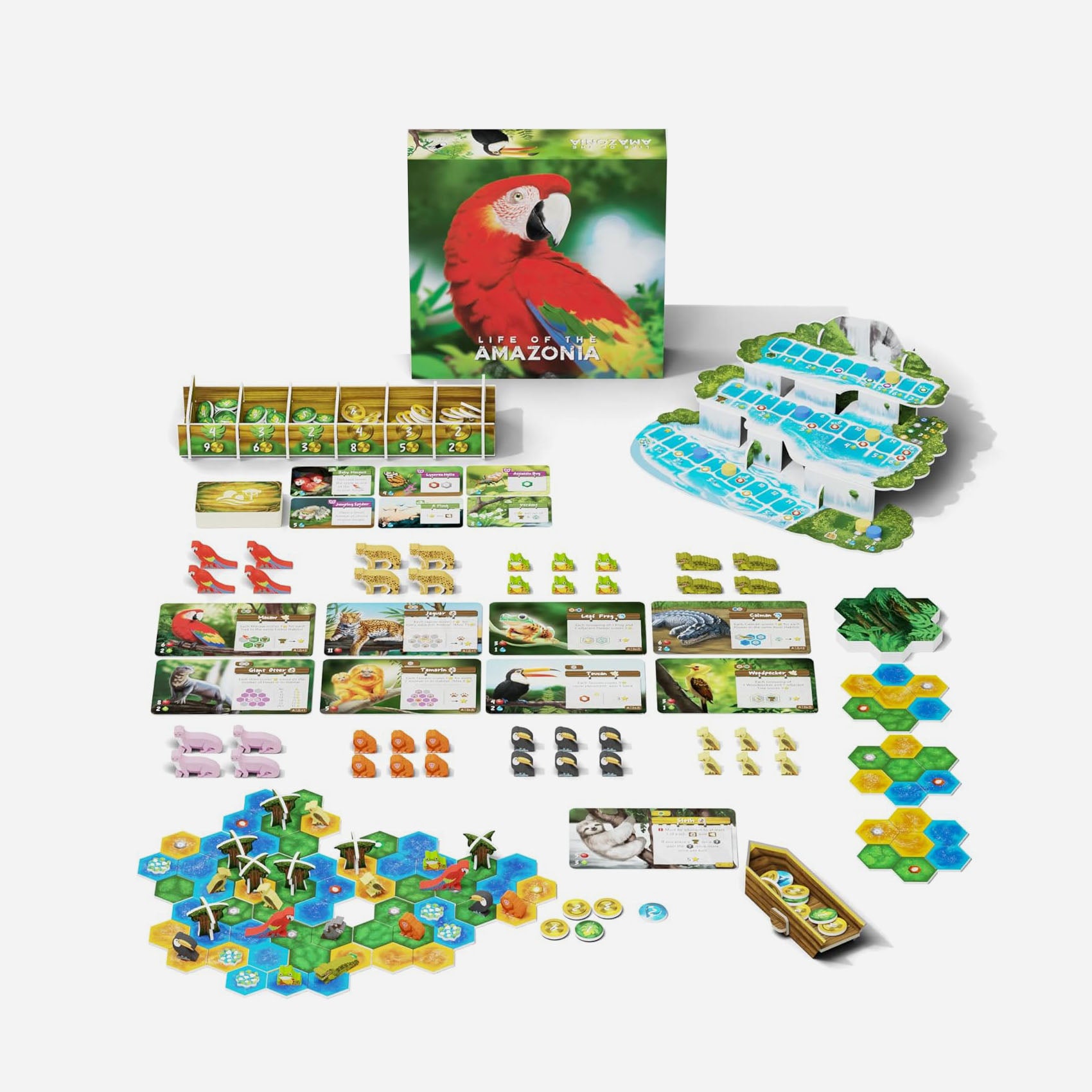 Life of the Amazonia Board Game - Made In Camelot