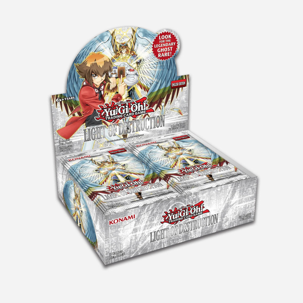 Yu-Gi-Oh! - Light Of Destruction Booster Box - Reprint Unlimited Edition - 24 packs