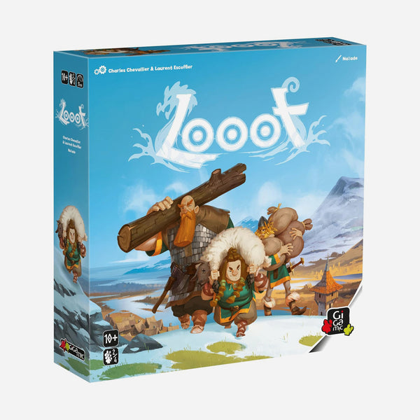 Looot Board Game - Includes New Longships and Shields Promo - Made In Camelot