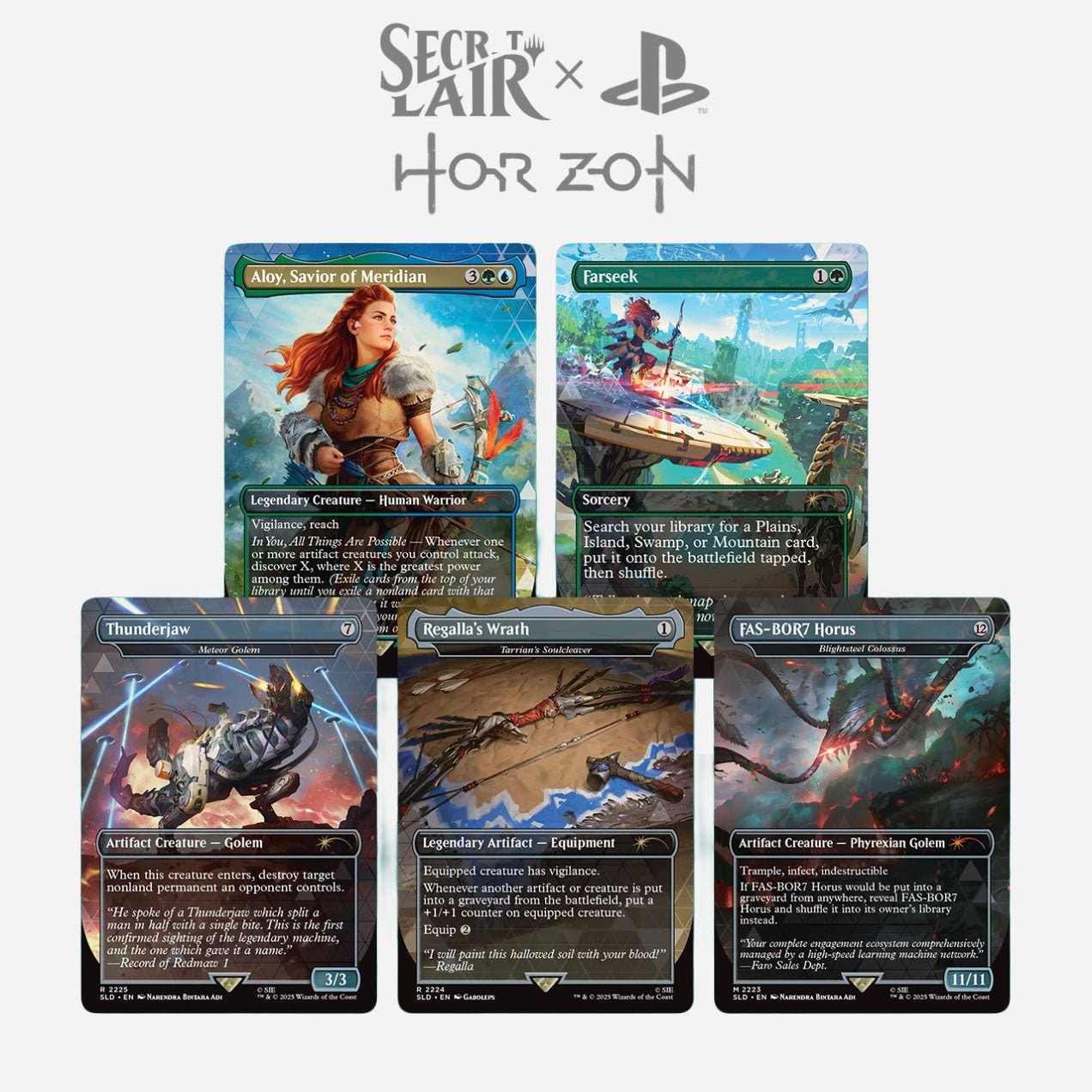 Magic: The Gathering - Secret Lair - Horizon: Into the Forbidden West - Made In Camelot