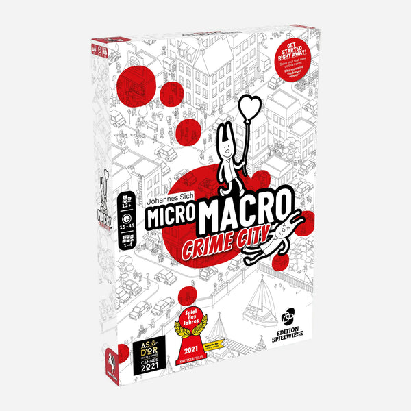 MicroMacro: Crime City Board Game - Made In Camelot