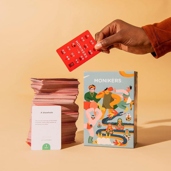 Monikers Card Game - Made In Camelot