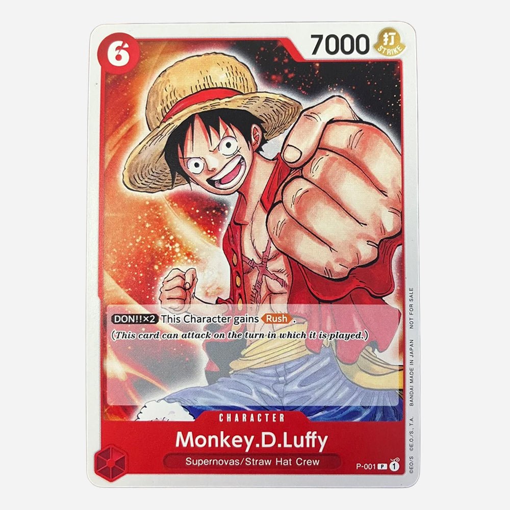 One Piece TCG - Monkey D. Luffy (P-001) (V1) - Made In Camelot
