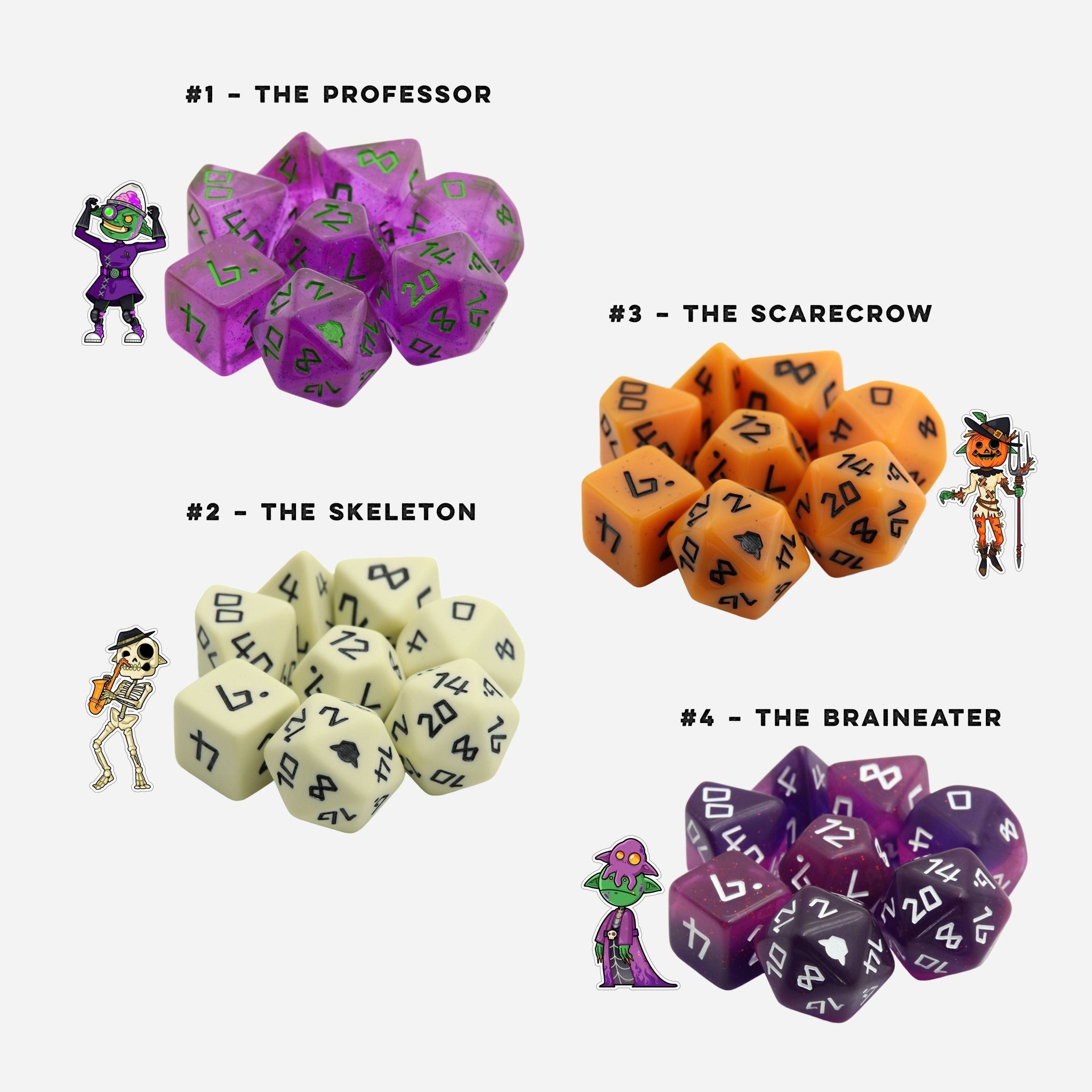 Dice Goblin Dice set - Session 2 - Monster Menagerie - Blind Box - Made In Camelot