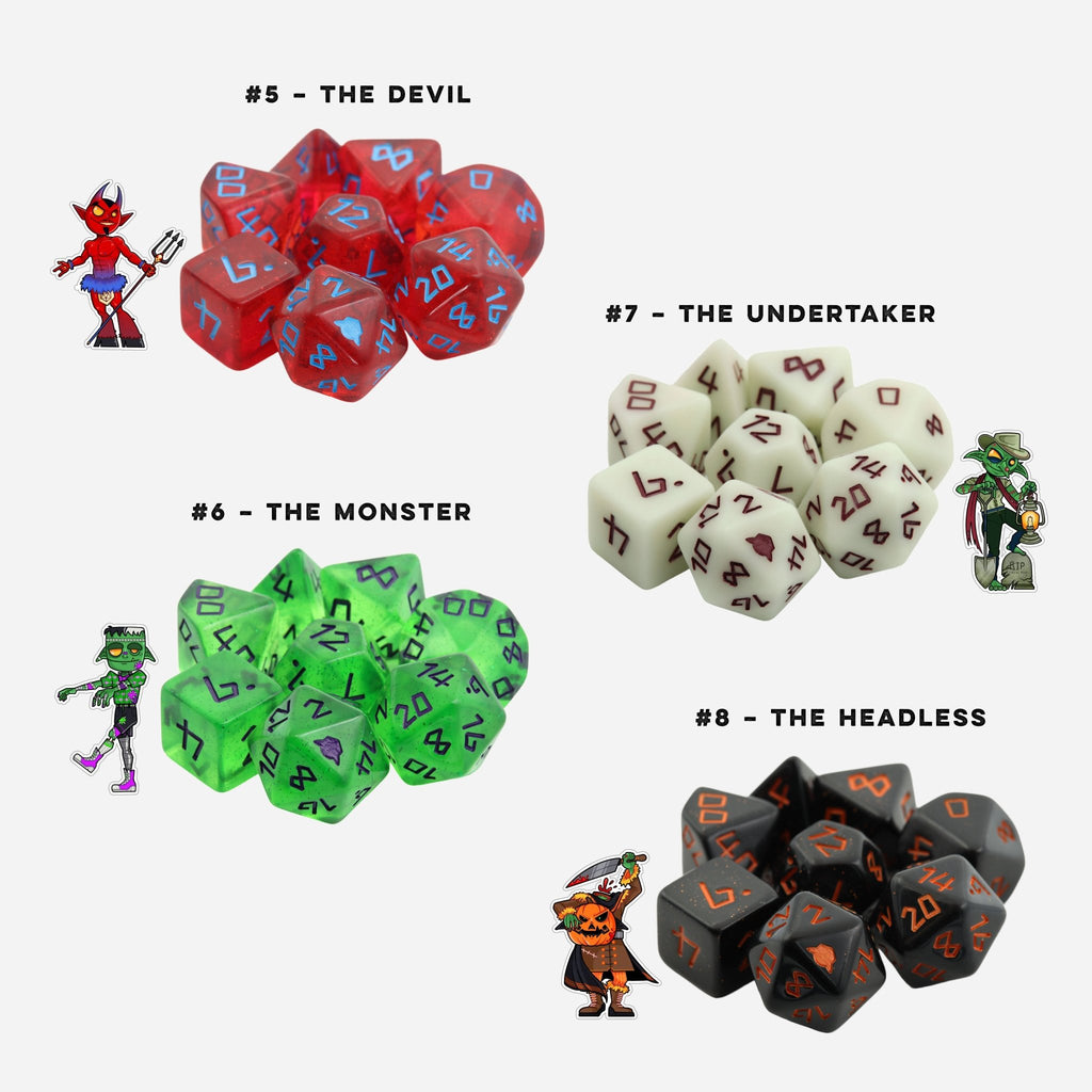 Dice Goblin Dice set - Session 2 - Monster Menagerie - Blind Box - Made In Camelot