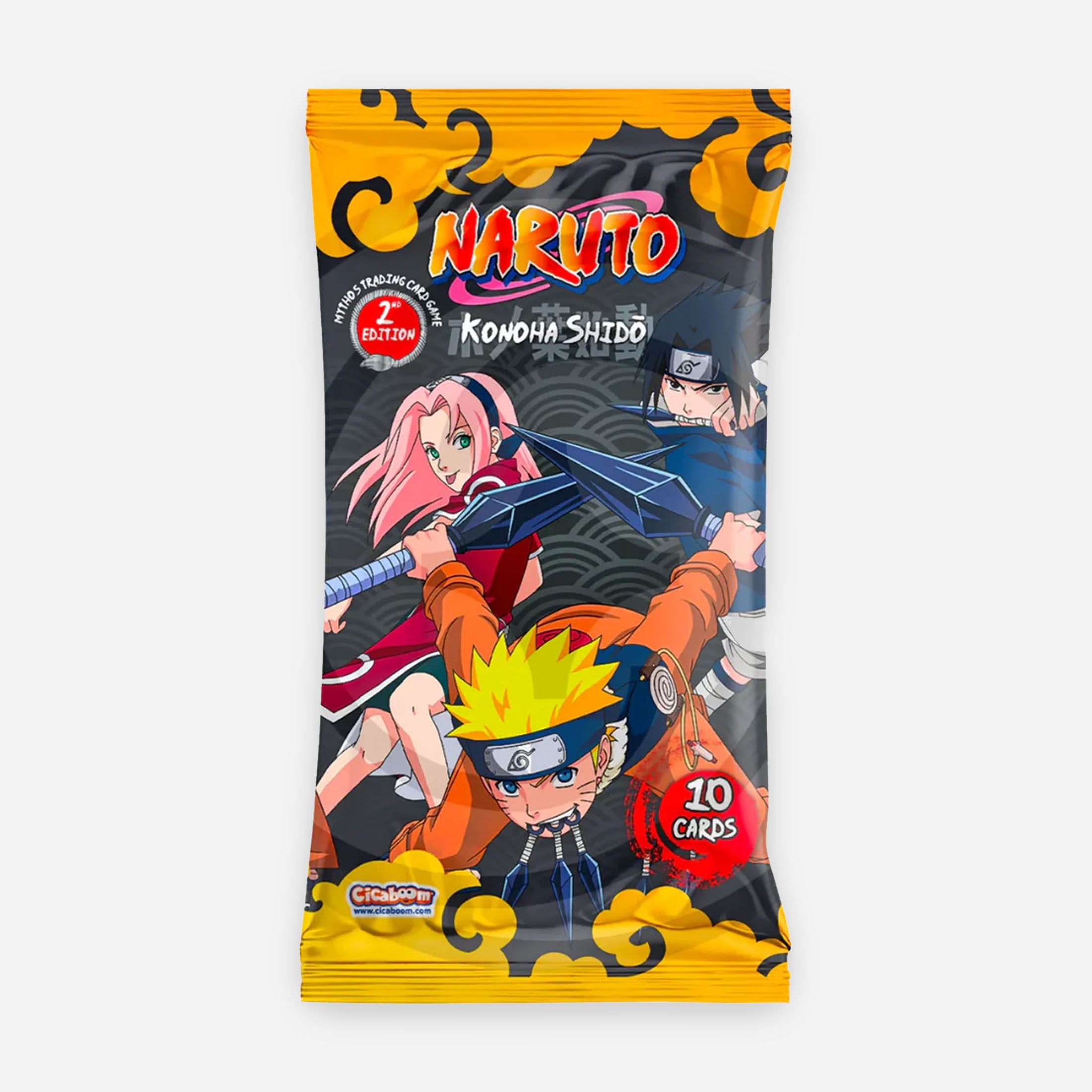 Naruto Mythos TCG - Set 01 - Konoha Shido - 2nd Edition Booster Made In Camelot