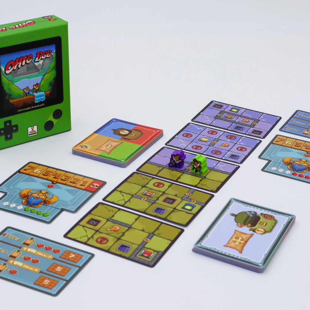 Ohio Bob and the Lost Amulet Board Game