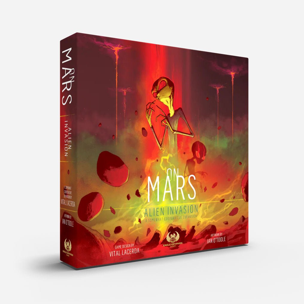 On Mars: Alien Invasion Board Game - Made In Camelot