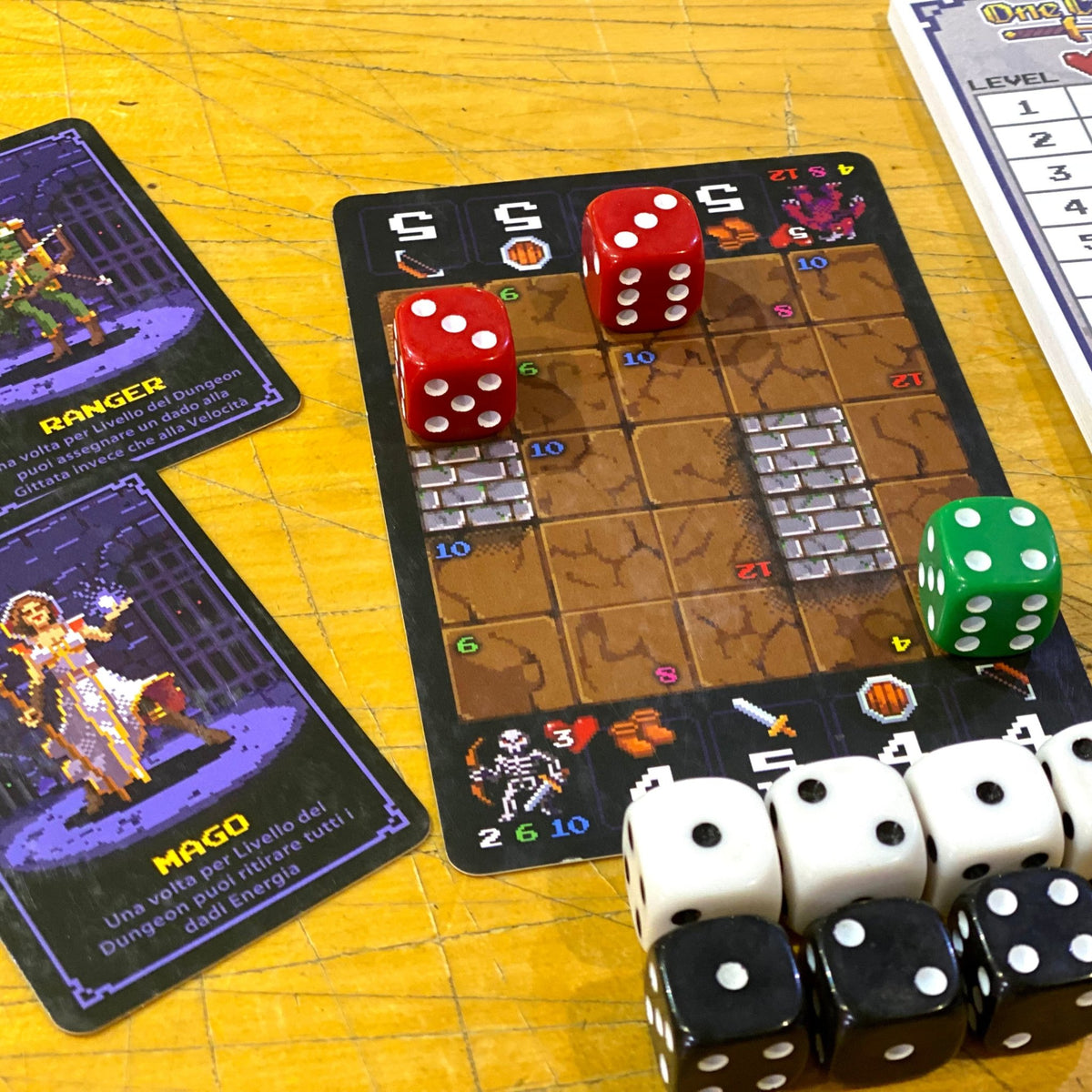 One Card Dungeon Board Game