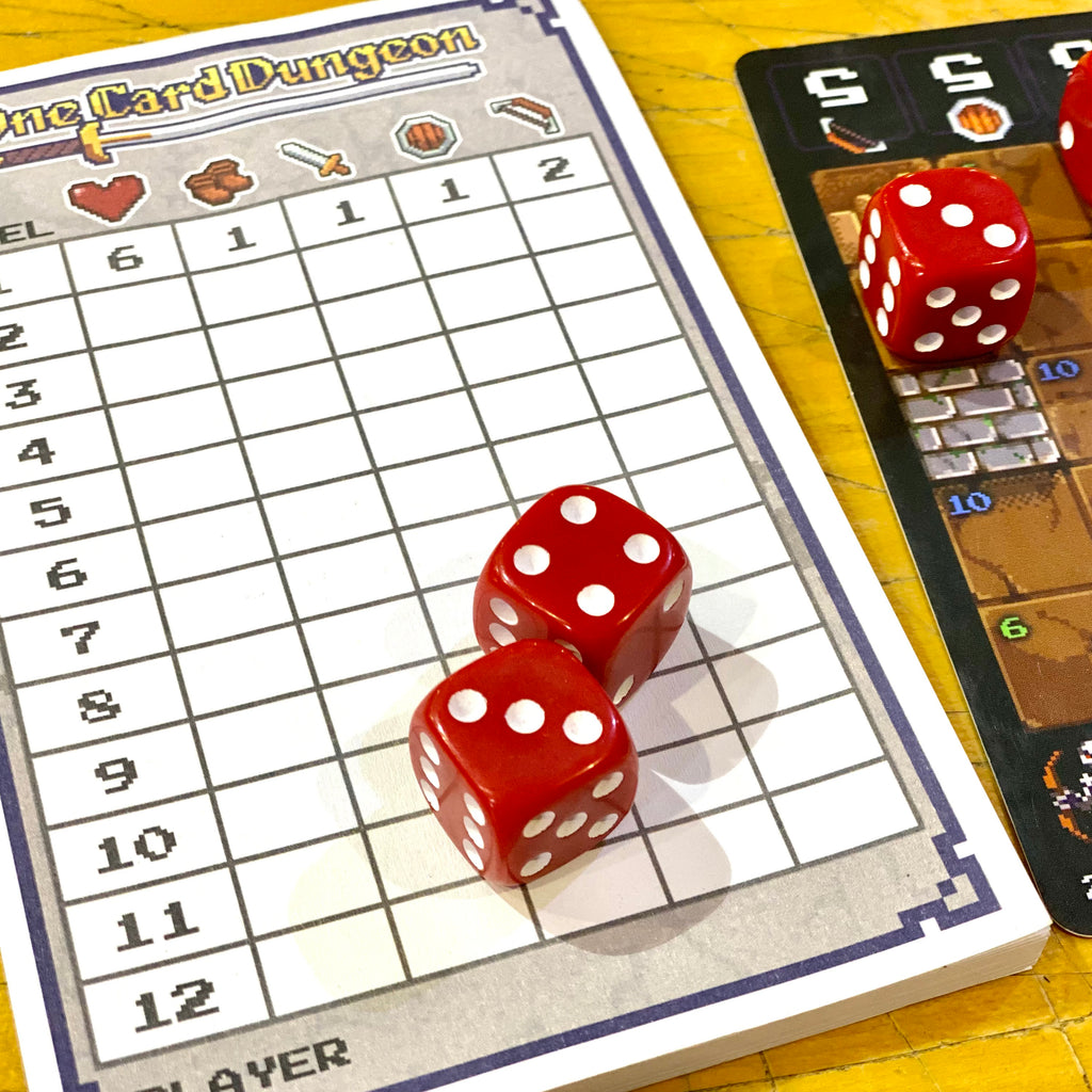 One Card Dungeon Board Game