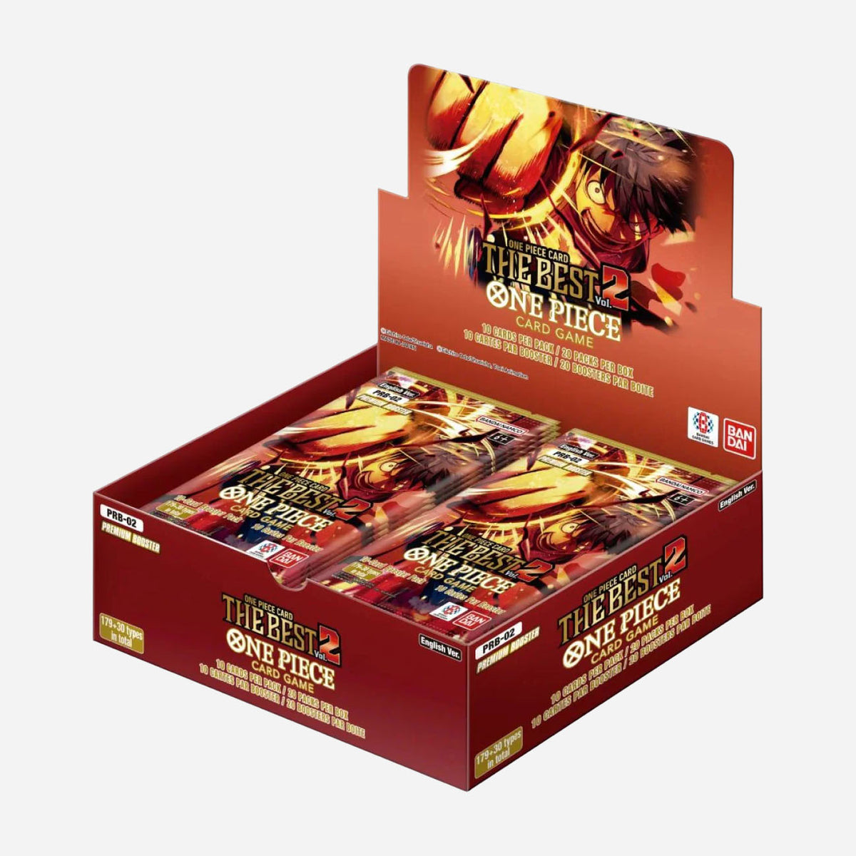 One Piece TCG - The Best Vol.2 - Premium Booster Box - PRB-02 Made In Camelot