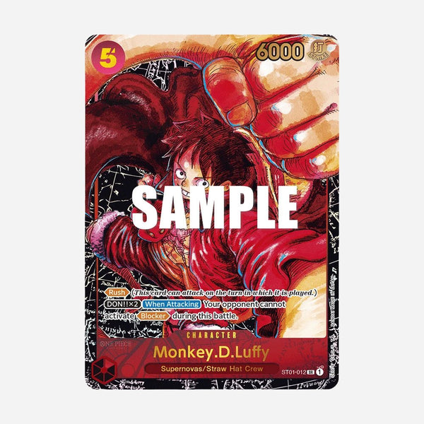 One Piece TCG - Monkey D. Luffy (ST01-012) (V1) - Made In Camelot