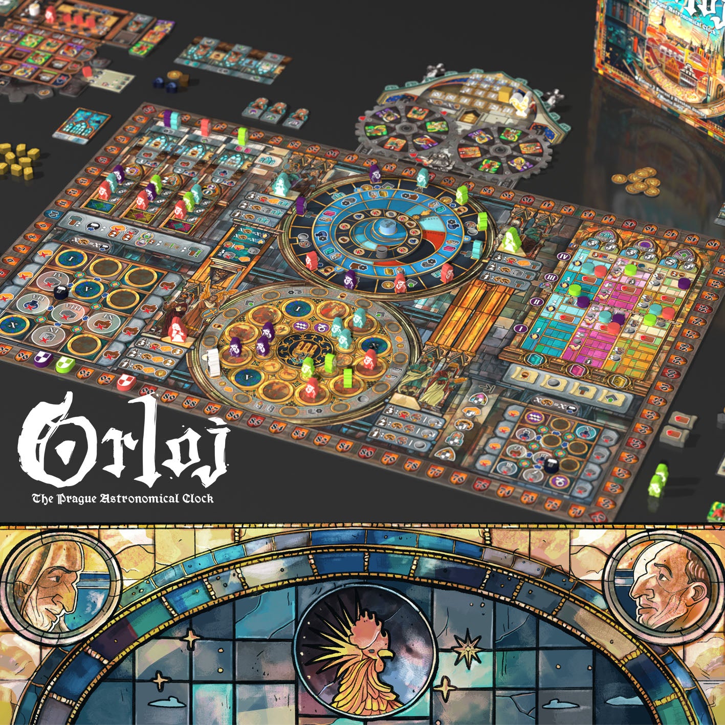 Orloj: The Prague Astronomical Clock Board Game Made In Camelot
