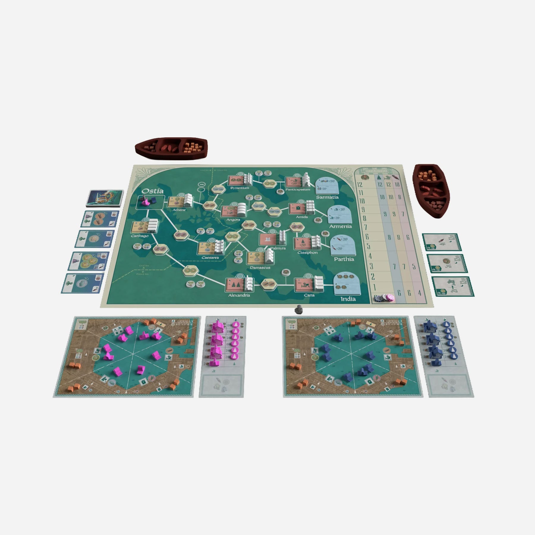 Ostia: Mariner Edition Board Game - Made In Camelot