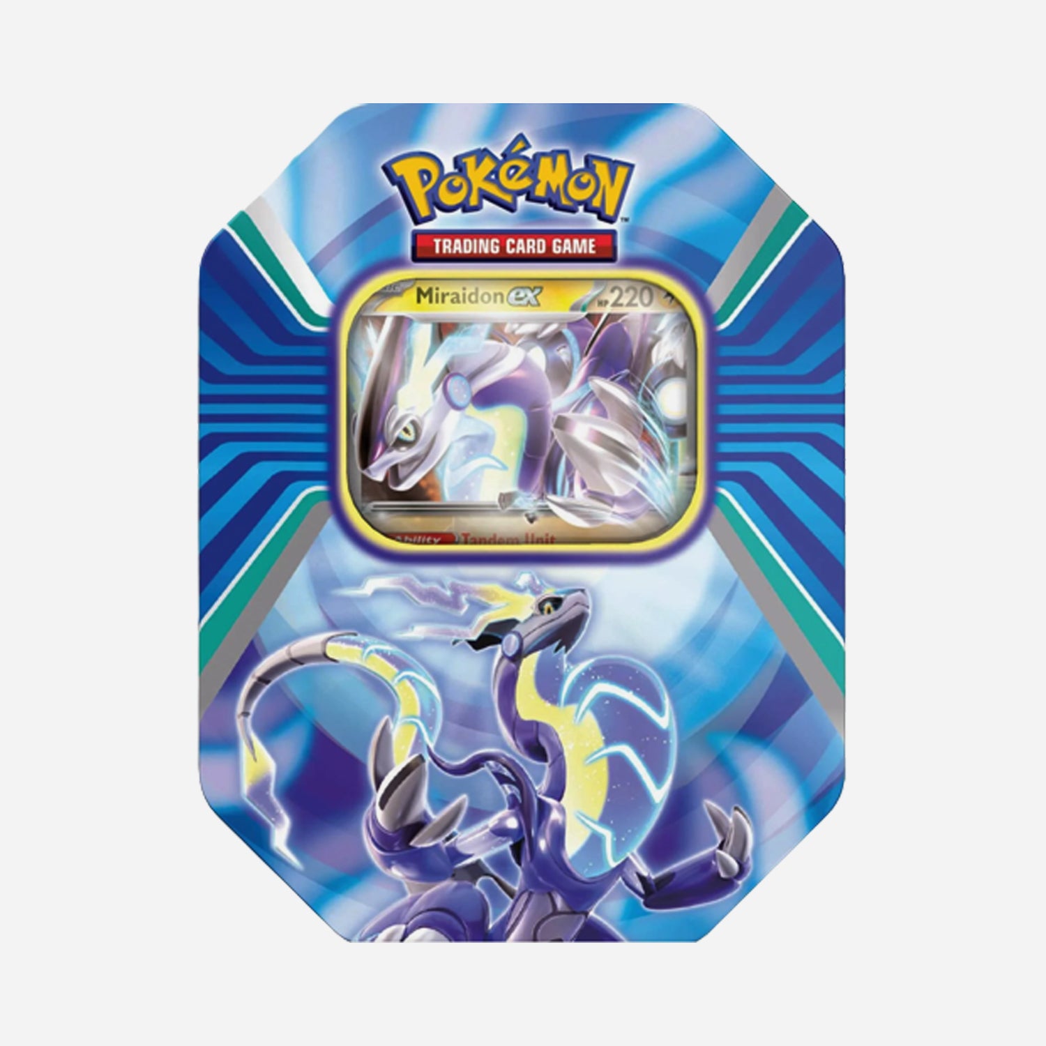 Pokemon Paldea Legends Miraidon Gift Tin