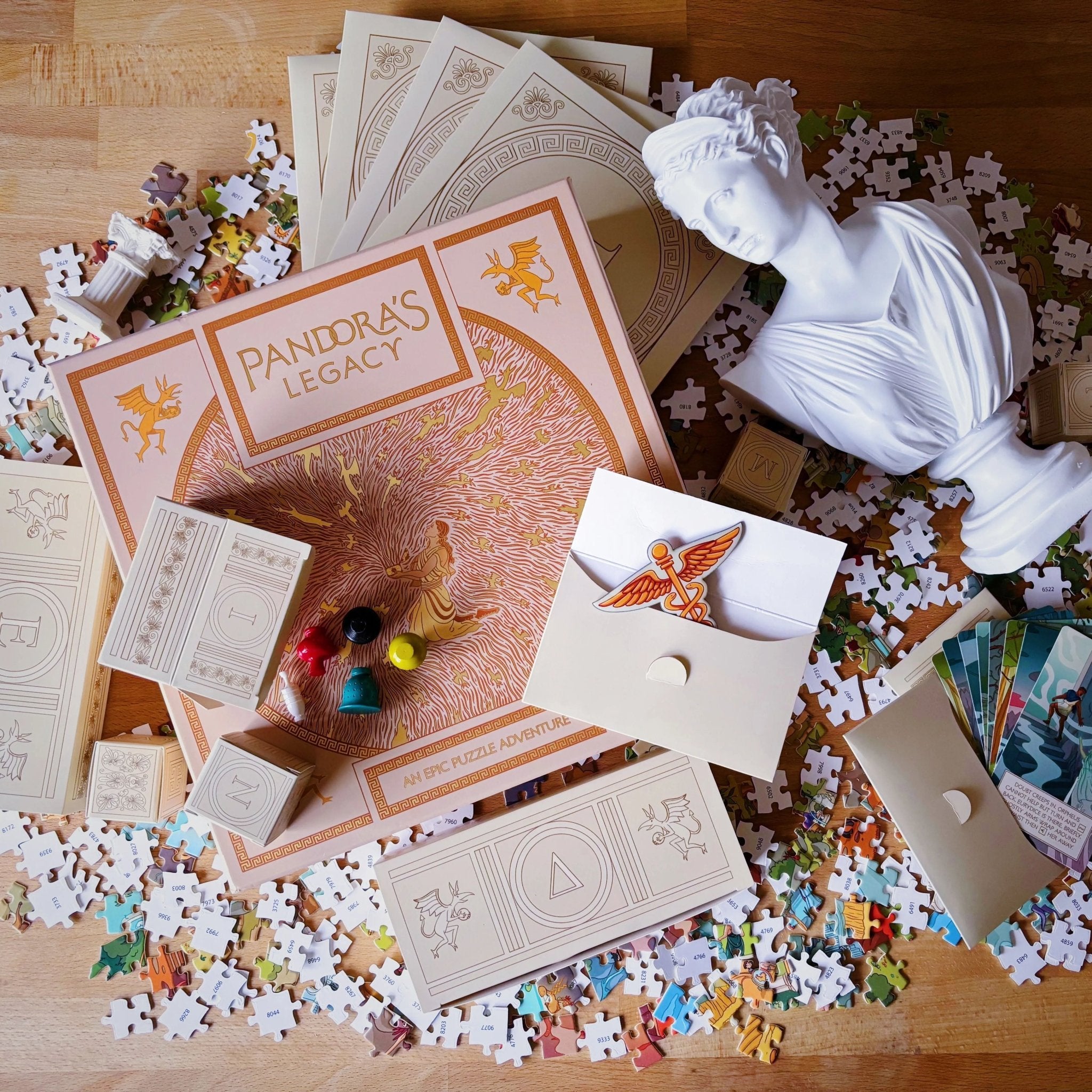 Pandora's Legacy Jigsaw Puzzle Escape Room - Made In Camelot