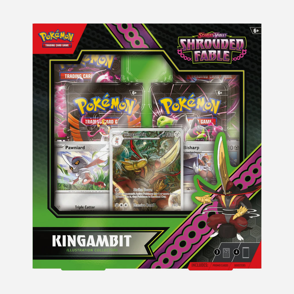 Pokemon Scarlet & Violet Shrouded Fable - Kingambit Illustration Collection