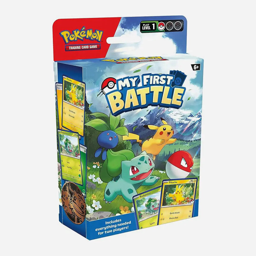 Pokemon My First Battle Starter Set Bulbassaur and Pikachu - Made In Camelot