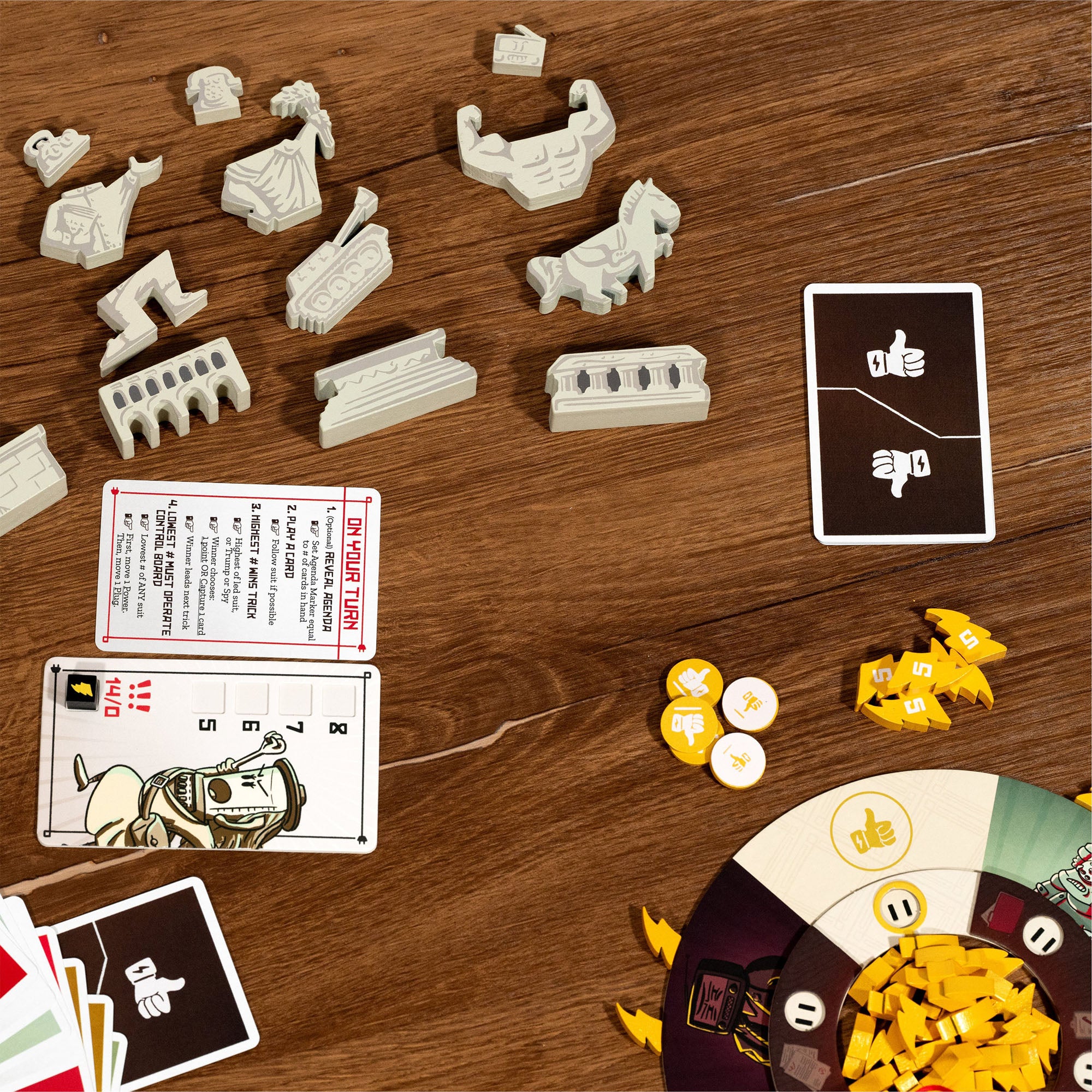 Power Vacuum - Premium Wooden Pieces - Made In Camelot