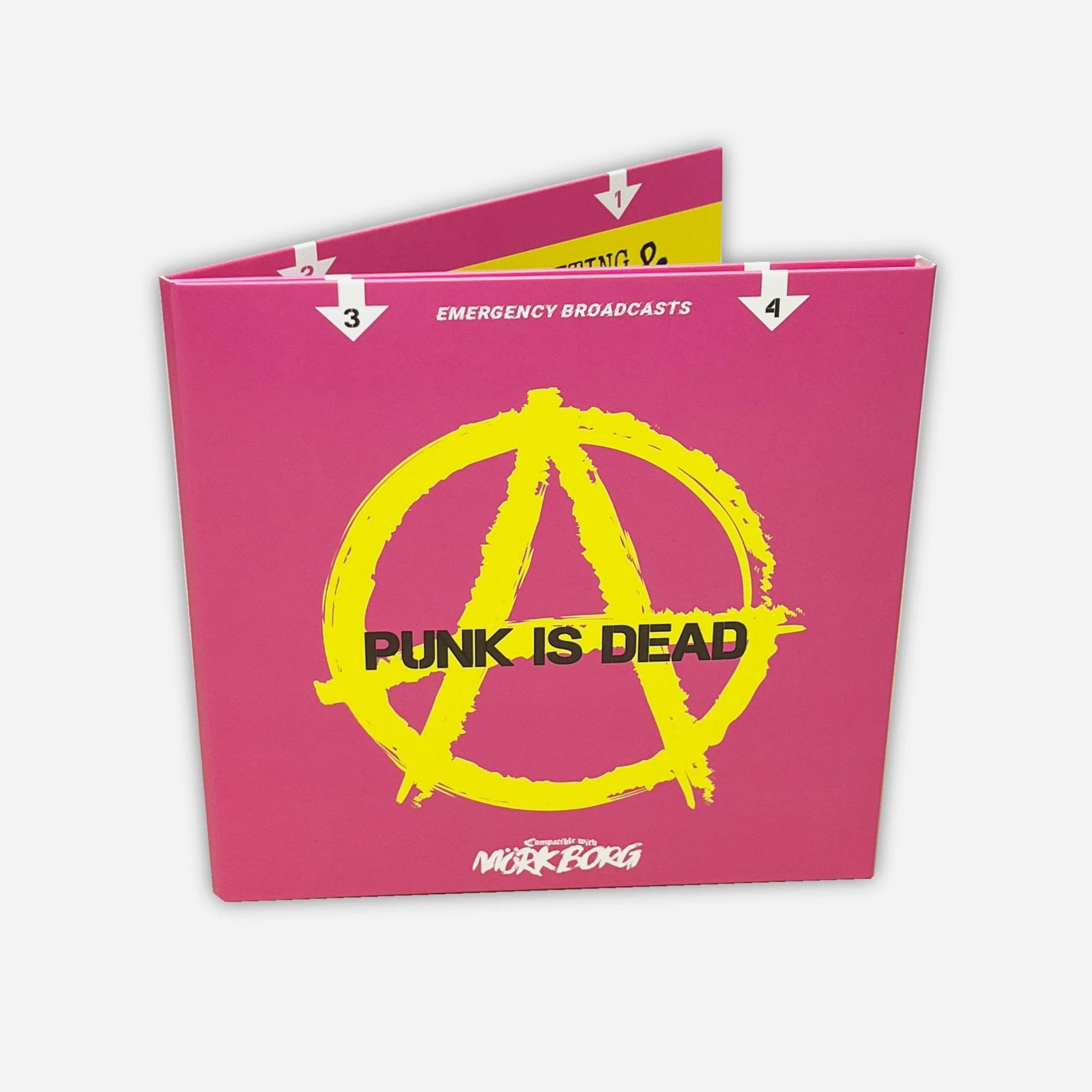 Punk is Dead TTRPG - Band Manager Screen - Made In Camelot