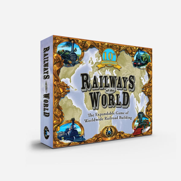 Railways of the World Board Game - 10th Anniversary Edition - Made In Camelot