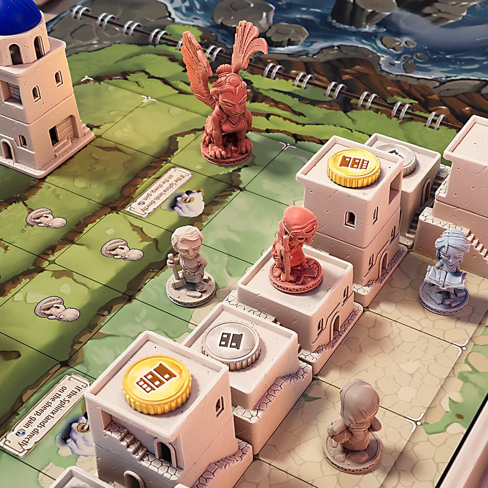 Santorini: Riddle of the Sphinx Expansion - Made In Camelot