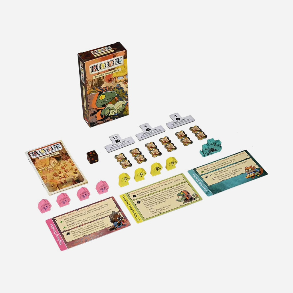 Root Board Game - Riverfolk Hirelings Pack - Made In Camelot