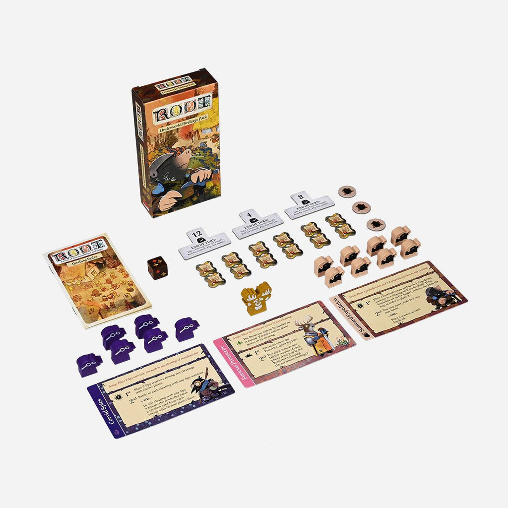 Root Board Game - Underworld Hirelings Pack - Made In Camelot