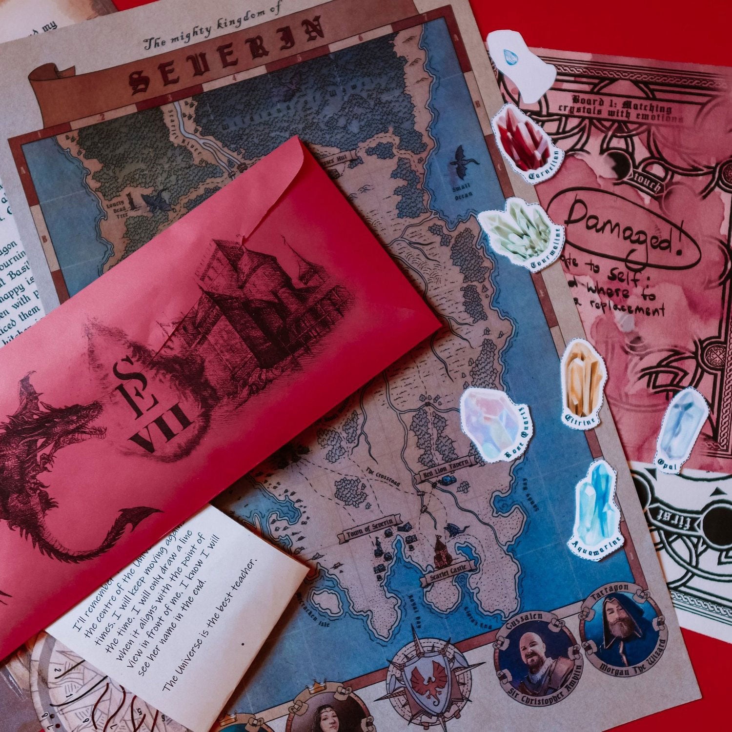 Scarlet Envelope - Game VII, Tale of a Golden Dragon - Made In Camelot