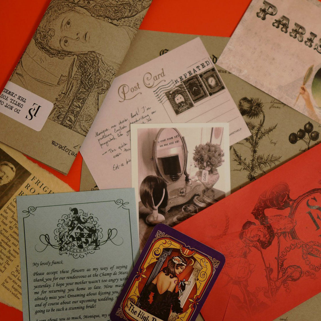Scarlet Envelope - Game II, Cabaret Lapin Blanc - Made In Camelot