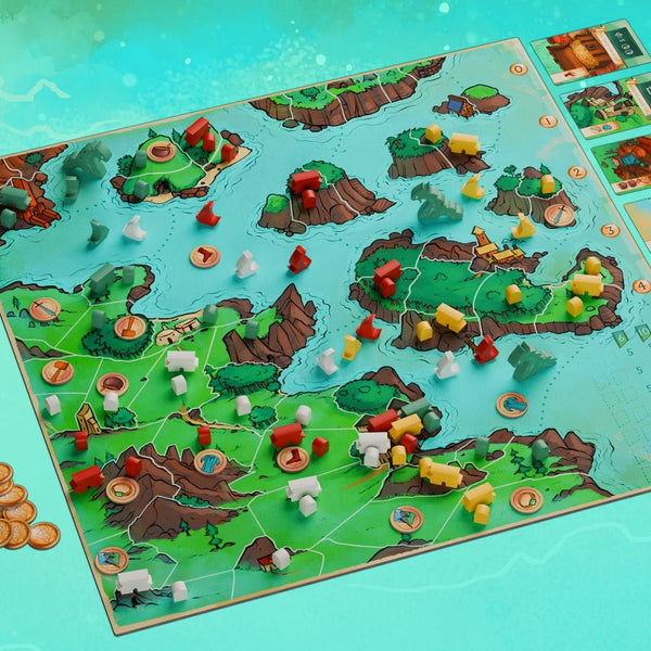 Six Sojourns Board Game - Made In Camelot