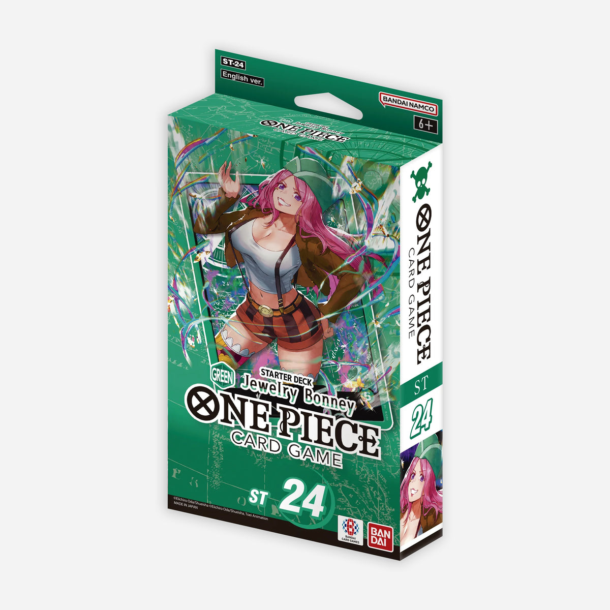 One Piece Card Game: Starter Deck - GREEN Jewelry Bonney - ST24 - Made In Camelot